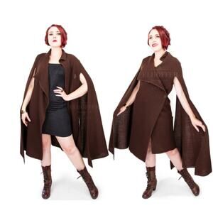 Purple Elhoffer galactic general cardigan